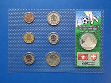 KURSM&Uuml;NZENS&Auml;TZE FU&szlig;BALL WM DEUTSCHLAND 2006 -Schweiz - SILBERMEDAILLE-Blister