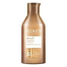 Redken All Soft Conditioner | For Dry, 10.1 Fl Oz (Pack of 1), golden color 