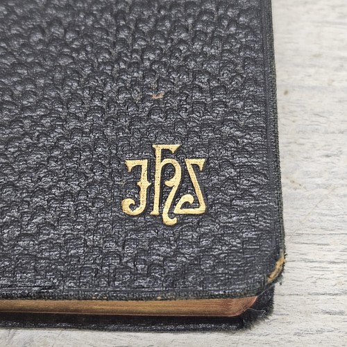 The Small Roman Missal Ave Maria Press Black 1935 Vintage Made In Belgium - Foto 3 di 12