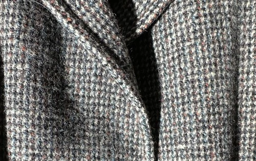 Vintage Men's Harris Tweed Overcoat. L/XL image 4