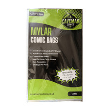 Current Modern Archival Comic Bags: Pack of 100, 2 Mil BoPET Sleeves