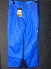 NEW The North Face Boys XL 14/16 Insulated FREEDOM Optic Blue Snow Ski Pants