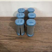 Conair Ion Shine Flocked Hot Rollers 6 Medium Replacement Rollers ONLY