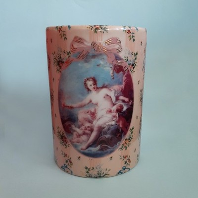 Natasha Farina Paris Venus Rising Handbemalt Keramik Vintage Kitschtopf Vase