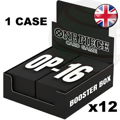 One Piece TCG Sealed Case 12x Booster Box OP16 OP-16 - ENGLISH PREORDER  6/12/26 | eBay