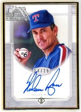 Nolan Ryan 2017 Topps Transcendent Framed Autograph Card #TCA-NR 24/25