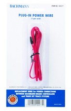Bachmann Trains - Plug-in Power Wire - RED Re...