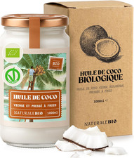 Huile De Coco Vierge Bio Pressee a Froid