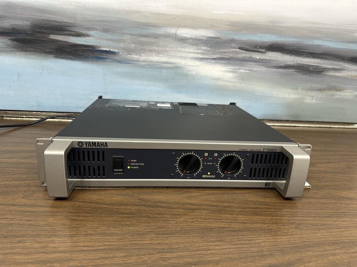 【動作品】2台可　ヤマハ　パワーアンプ　P7000S パワーアンプリファイアー 動作品】2台可 ヤマハ パワーアンプ P7000S パワー