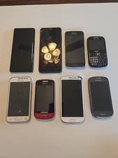 Lot of 8 Samsung Smartphones, Phones As-is, Not Tested