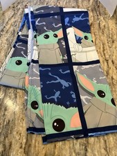 Star Wars The Mandalorian Bathroom Shower Curtain 72  x72   Baby Yoda Grogu NWOT