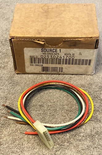 Source 1 02530241700 Edge Connector HVAC Service Part New Old Stock New In Box