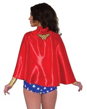 DC Comics: Wonder Woman Cape for Adults by Rubies, Women's No Size