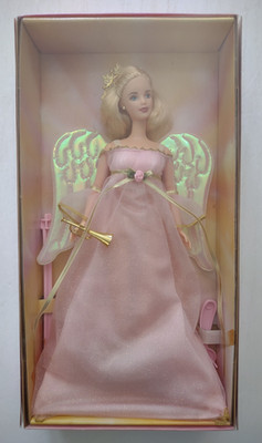 NIP Angelic Harmony Barbie doll 55653 with protective cover Caucasian Blonde
