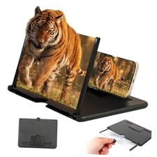 2026 Upgraded Big Screen Phone Magnifier,3D HD Screen Amplifier with 12in