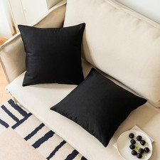 Outdoor Waterproof Throw Pillow Covers Set of 2 Decorative Farmhouse Garden P...