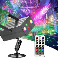 Yiixuyo - Party Lights Dj Disco Light Ball Stage Strobe Black