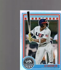 A3904- 2025 USA Baseball Stars and Stripes Cards -You Pick- 15+ FREE US SHIP