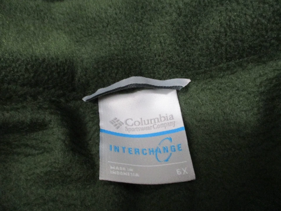 NWT Columbia Sportswear Tunnel Falls II Interchange 3 in 1 Jacket Mens 6XL Green - Image 4 of 4