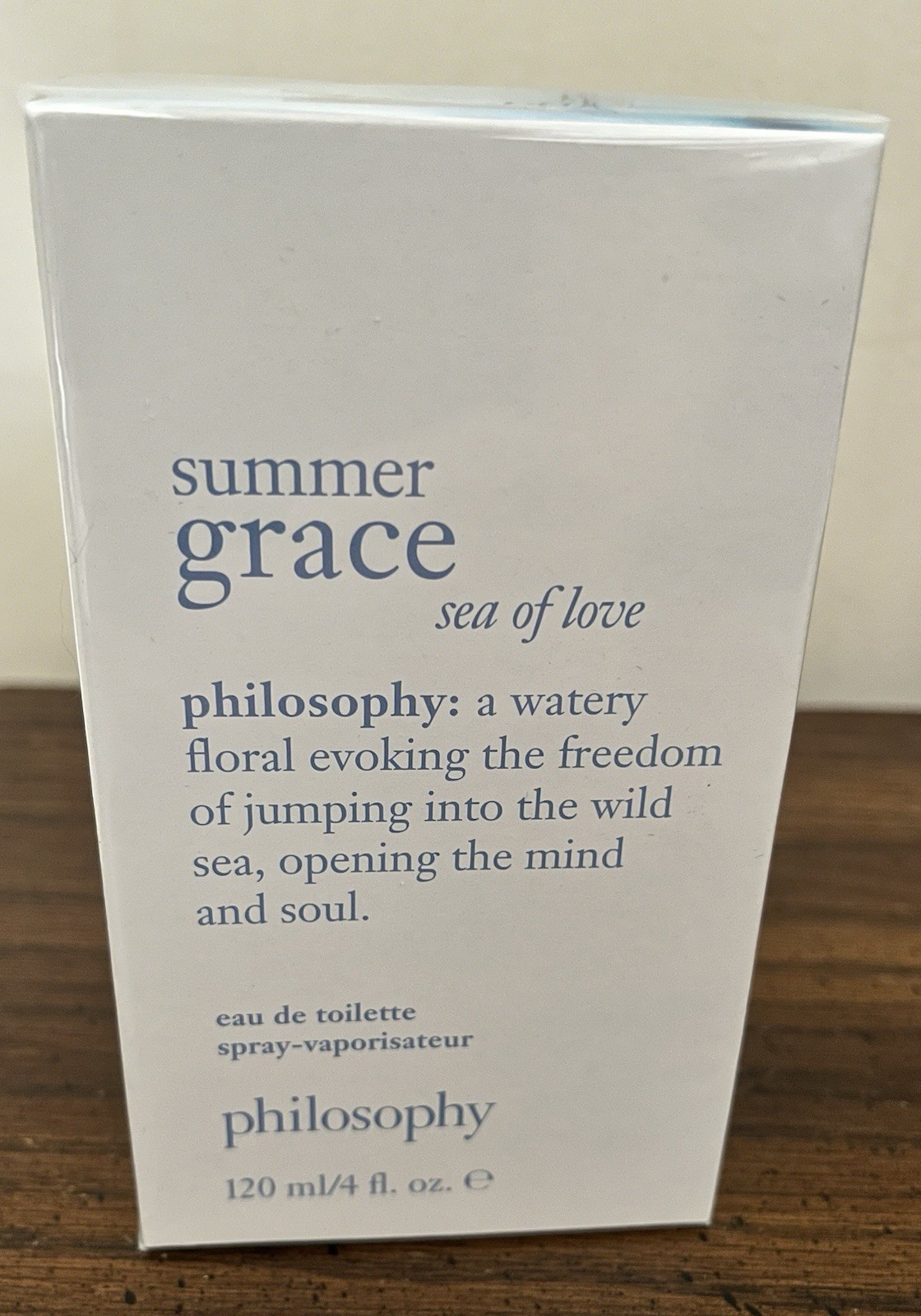 Fragrance - Eau De Toilette Spray - 4oz New/sealed