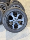 genuine 20 inch Land Rover Defender Style 6011 gloss black alloy wheels X 4