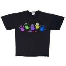 Vintage 90's NSYNC Planet Hollywood Pop Boy Band Concert Tshirt Medium