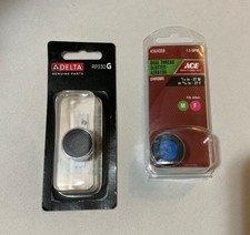 2 New Faucet Aerators - One Delta RP330 for 2.2 GPM, One Ace 4564068 for 1.5 GPM