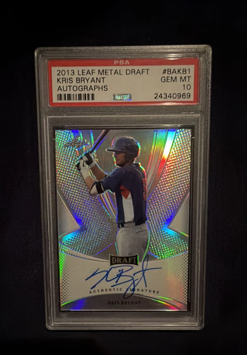 Kris Bryant 10 Graded Baseball Sports Trading Cards & Accessories