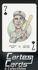 Zack Wheat 2005 Hero Decks Los Angeles & Brooklyn Dodgers Baseball Heroes #7C