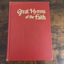 Great Hymns Of The Faith Hymnal - Red - Singspiration 1968  John Peterson