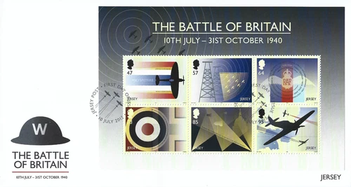 2015 Jersey 50th Death Anniv of Sir Winston Churchill (2nd issue) Mini Sheet FDC