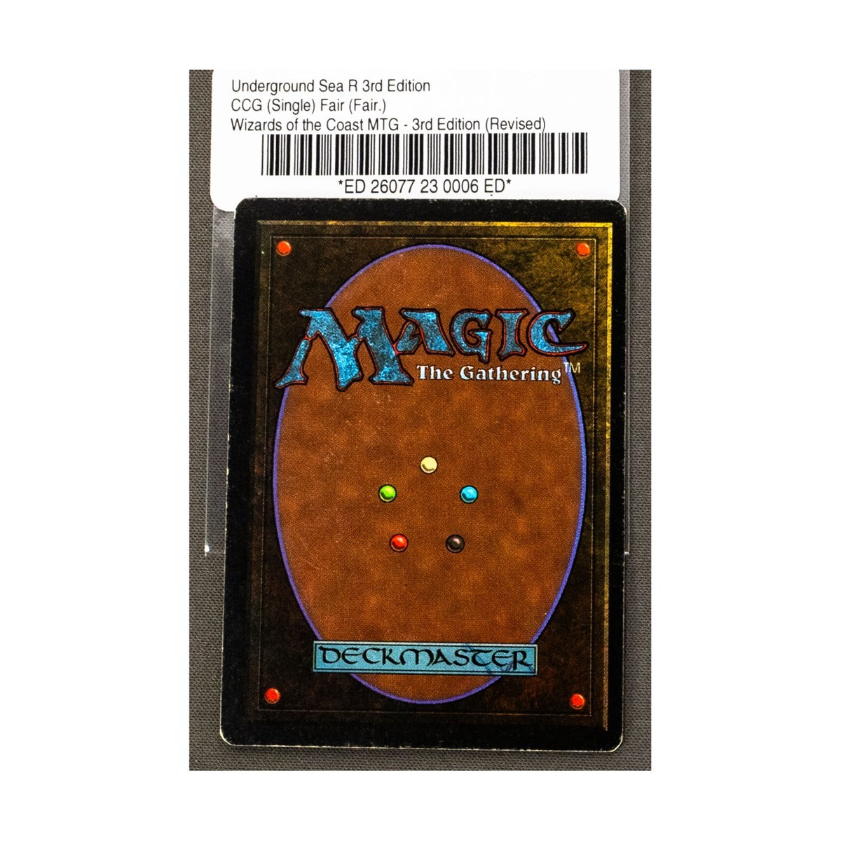 WotC MtG 3rd Ed Underground Sea (R) Fair | eBay