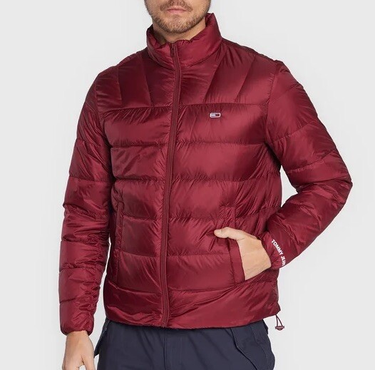 Tommy Hilfiger Jean Essential light Down Jacket Deep Rounge Puffa DM0DM14086 XL image 2