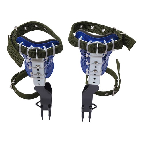 Juego de espigas de escalada de árboles Kit de equipo de escalada de poste ajustable con cinturón de seguridad portátil - Imagen 8 de 13