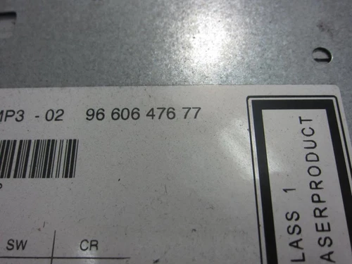 9660647677 Sistema Audio/Radio Cd para PEUGEOT 407 ST Sport 2007 1422715 - Imagen 4 de 10