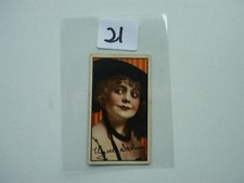 VINTAGE CIGARETTE CARD CINEMA 1935-40 MOVIE STAR MYRTLE STEDMAN NO21