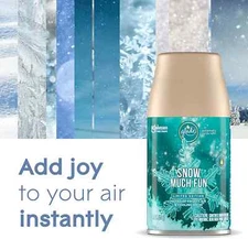 Glade Snow Much Fun Spray Refills - Lot of 3
