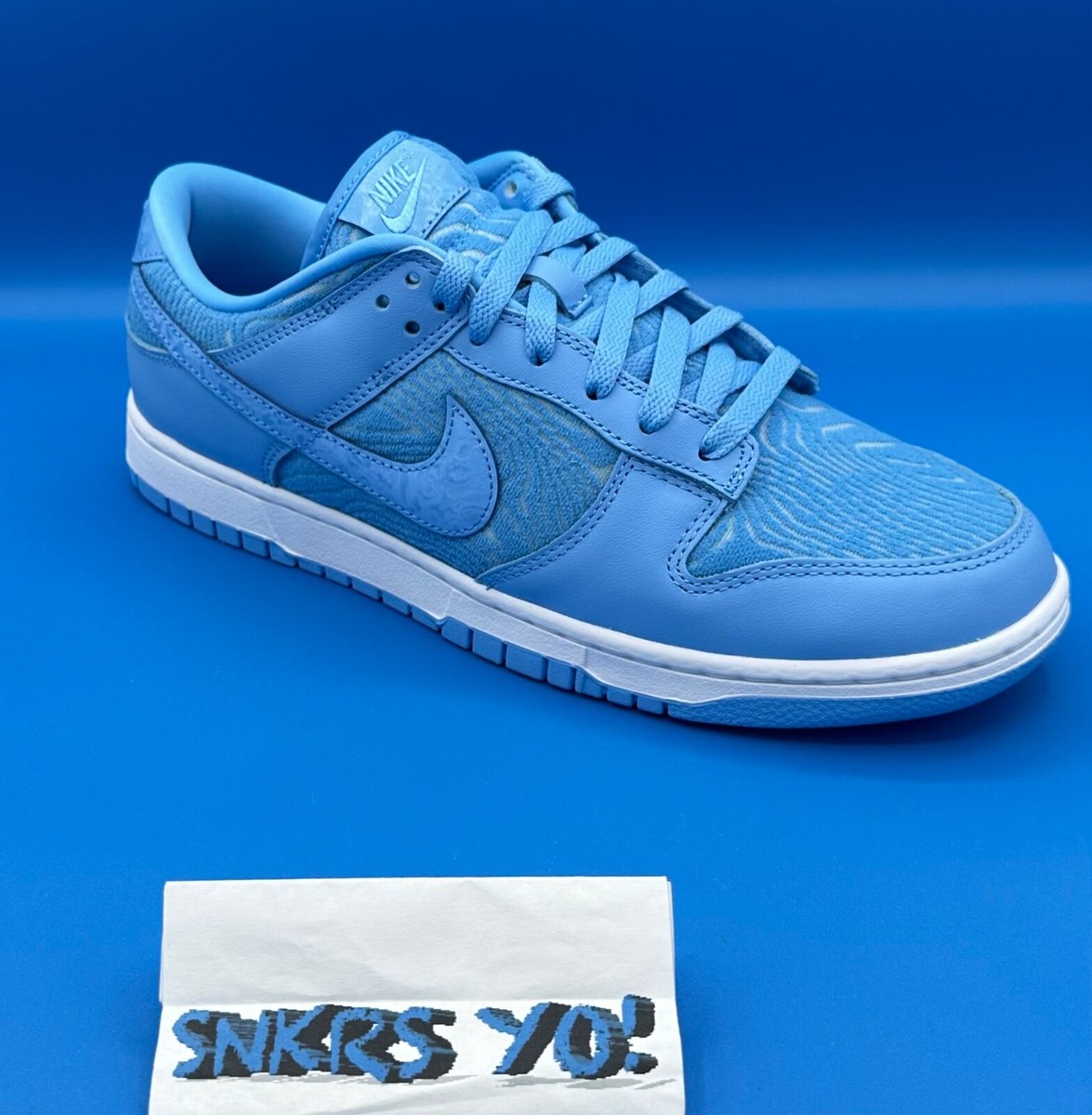 Nike Dunk Low Topography University Blue (FN6834-412) Sizes 11 and