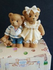 BRAND NEW ENESCO CHERISHED TEDDIES 1997 MEMBERS ONLY BERNARD  BERNICE CT972