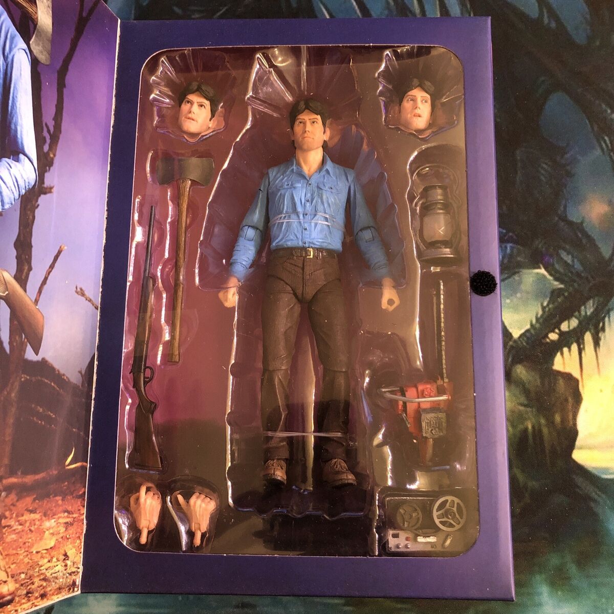 Evil Dead- Ash Williams 40th Anniversary Ultimate Figure by NECA