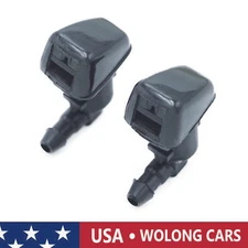 2Pcs Windshield Washer Jet Spray Nozzle for 2008-2010 Ford F250 F350 F450 F550