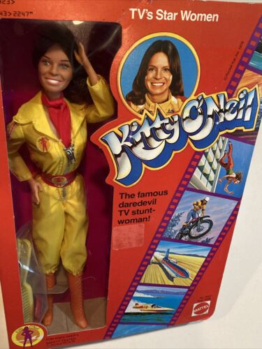 De colección Raro 1978 Mattel TV Star Mujer Gatito O'neill Daredevil Mattel 2247 Nuevo - Imagen 1 de 15