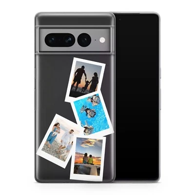 Personalisiert Brauch Photo Bild Collage Gel Handyhülle für Google Pixel 10 9 8 - Bild 1 von 4