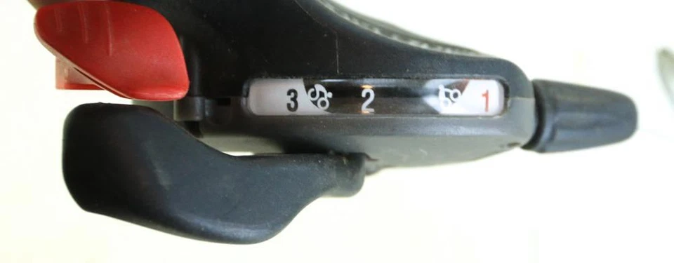 Microshift 3 Speed Left MTB Hybrid Bike Trigger Shifter NEW - Image 3 of 4