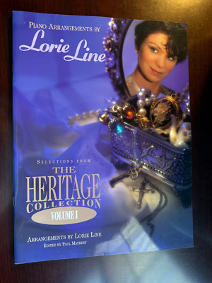 LORIE LINE - THE HERITAGE COLLECTION VOLUME 1 - Piano Arrangements Book VG