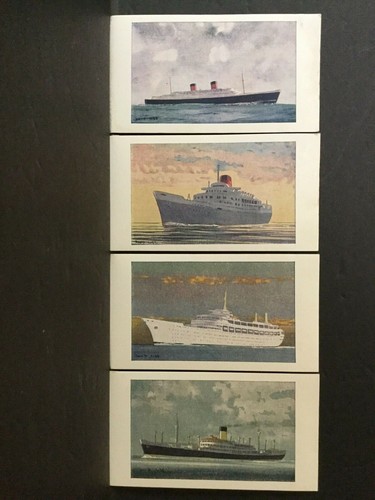 Warner's Observer's Picture Cards VIII vaisseaux complet 32 cartes vintage set 1955 en boîte - Photo 1/10