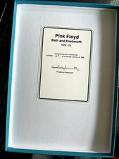 DAVID GILMOUR, FLOYD There Must Be a Better Way #149/200 FLOYD, LED ZEPPELIN