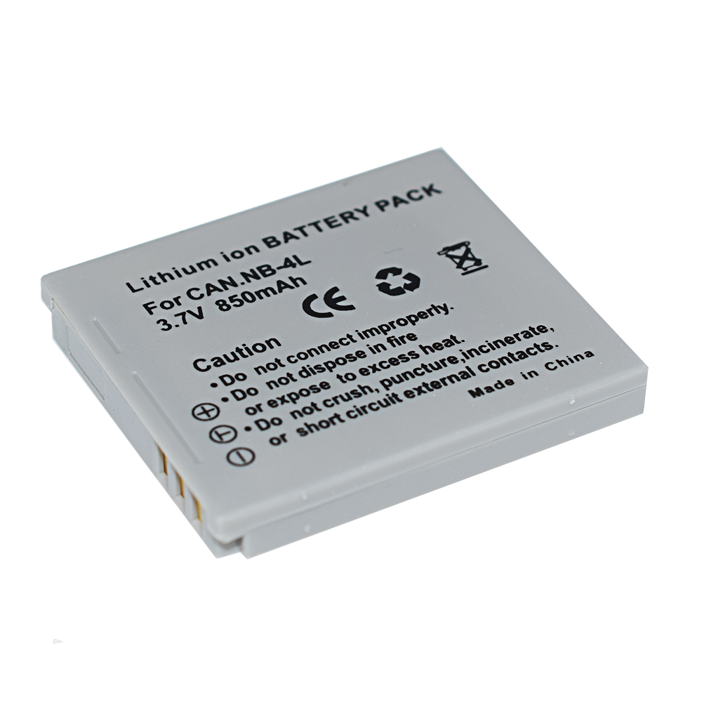 Battery For Canon NB-4L Battery For Canon IXUS 60 65 70 75 80 55