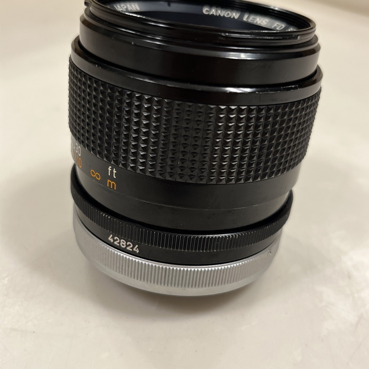 Canon FD 85mm F/1.8 S.S.C. SSC MF Portrait Camera Lens From