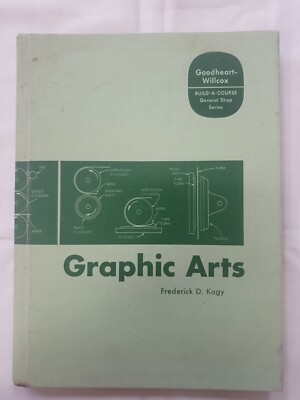 Graphic Arts Frederick D Kagy Hardcover Book 1965